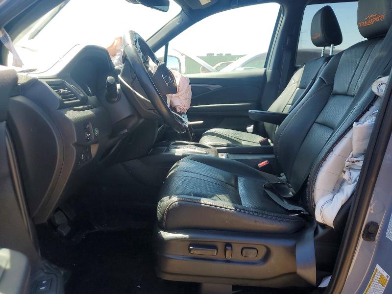2022 Honda Pilot VIN 5FNYF6H86NB074479 COPART salvage auction — FRONT END, IL - SALVAGE CERTIFICATE, sold $12,300 on 2026-07-28 (photo 7)