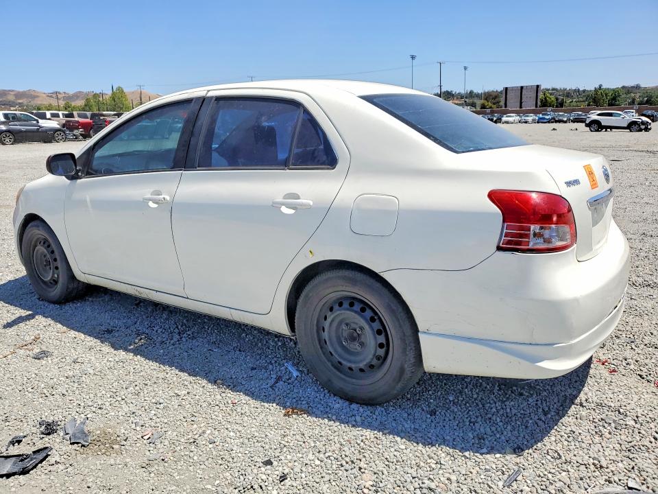 2007 Toyota Yaris VIN JTDBT923671142983 COPART salvage auction — REAR END, Ca - Dis/Dlr/Exp App For Dup Clean, sold $425 on 2026-07-08 (photo 2)