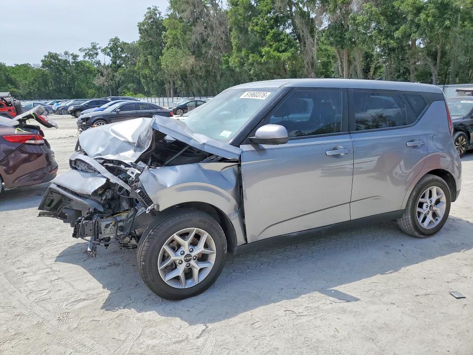 2025 Kia Soul VIN KNDJ23AU9S7926716 COPART salvage auction — FRONT END, Fl - Certificate Of Destruction, sold $2,550 on 2026-07-14 (photo 1)