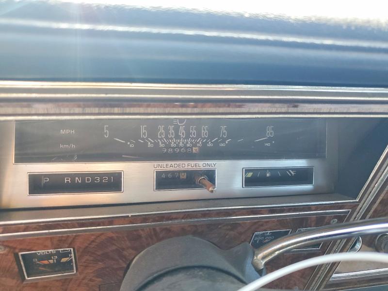1981 Oldsmobile 98 VIN 1G3AX69Y5BM254990 COPART salvage auction — MINOR DENT/SCRATCHES, Ca - Dis/Dlr/Exp App For Dup Clean, sold $300 on 2026-07-08 (photo 9)