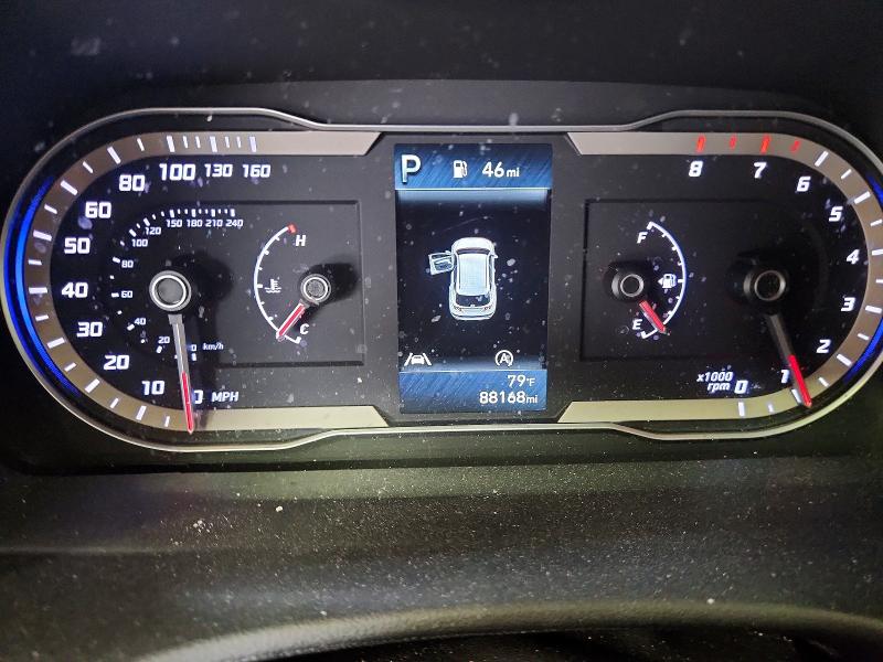 2022 Hyundai Tucson VIN 5NMJBCAE5NH121611 COPART salvage auction — REAR END, VA - CERT OF TITLE - SALVAGE, sold $7,100 on 2026-07-02 (photo 9)