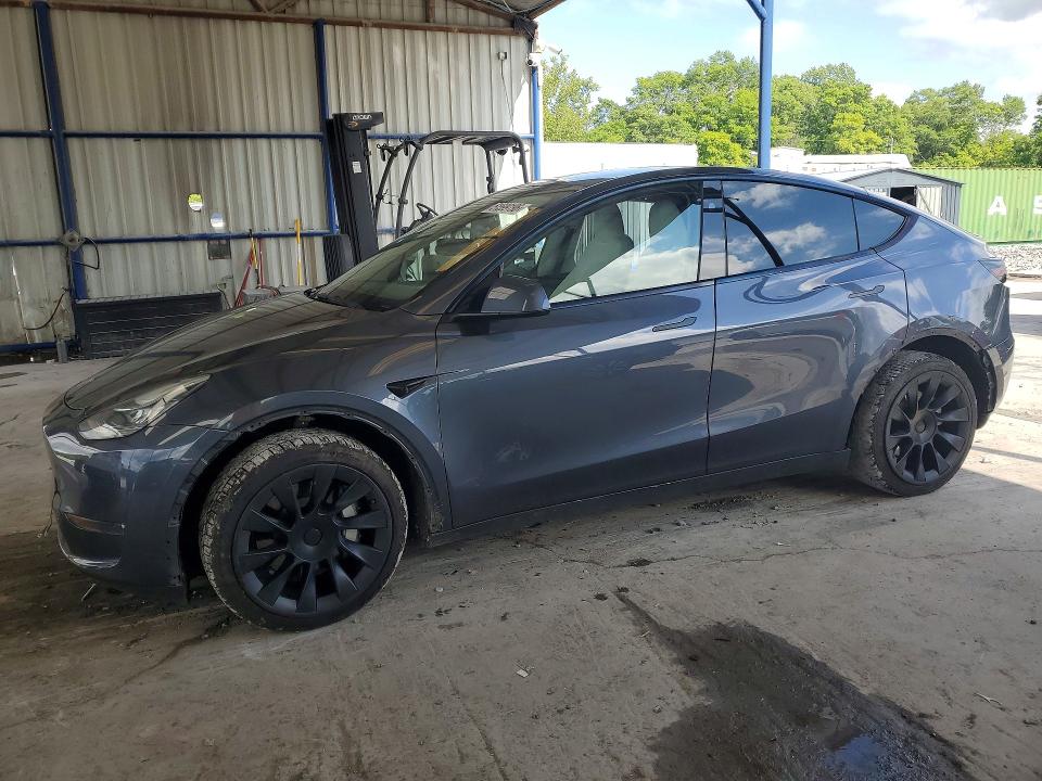 2023 Tesla VIN 7SAYGDEE4PA157388 COPART salvage auction — SIDE, Ga - Cert Of Title-Salvage, sold $6,200 on 2026-07-30 (photo 1)