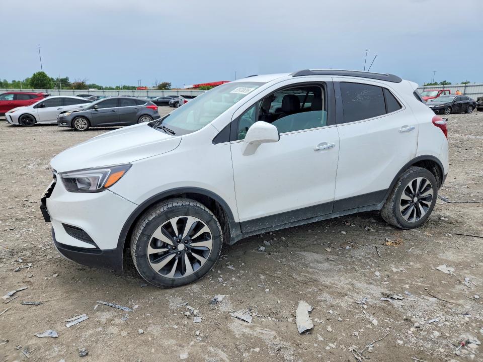 2021 Buick Encore VIN KL4CJESB1MB305002 COPART salvage auction — FRONT END, Il - Salvage Certificate, sold $2,300 on 2026-07-06 (photo 1)