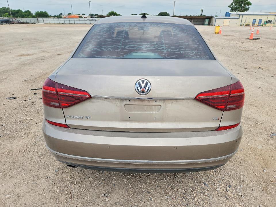 2018 Volkswagen Passat VIN 1VWBA7A35JC002136 COPART salvage auction — FRONT END, Tx - Salvage Vehicle Title, sold $475 on 2026-07-04 (photo 6)