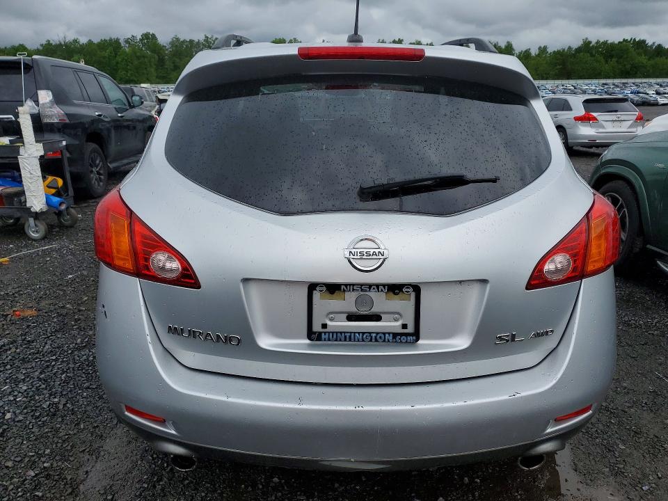 2010 Nissan Murano VIN JN8AZ1MW3AW110574 COPART salvage auction — FRONT END, Nj - Cert Of Title-Salvage, sold $375 on 2026-07-17 (photo 6)