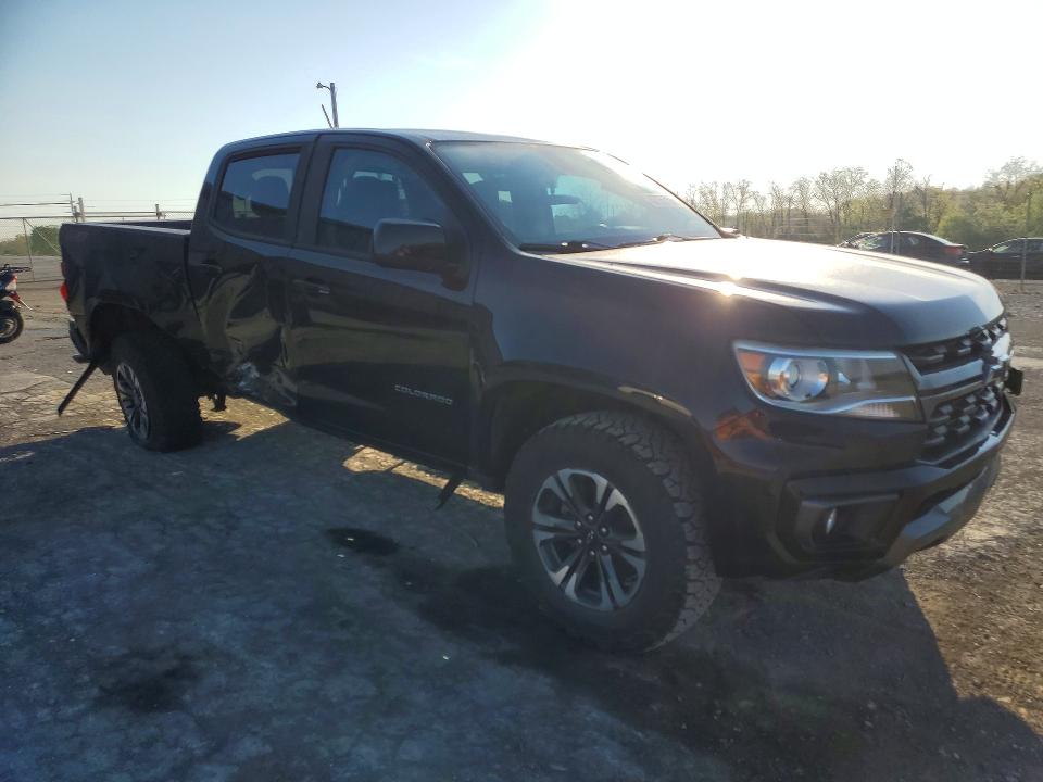 2021 Chevrolet Colorado VIN 1GCGTDENXM1233031 COPART salvage auction — SIDE, Pa - Certificate Of Salvage, sold $6,500 on 2026-07-02 (photo 4)