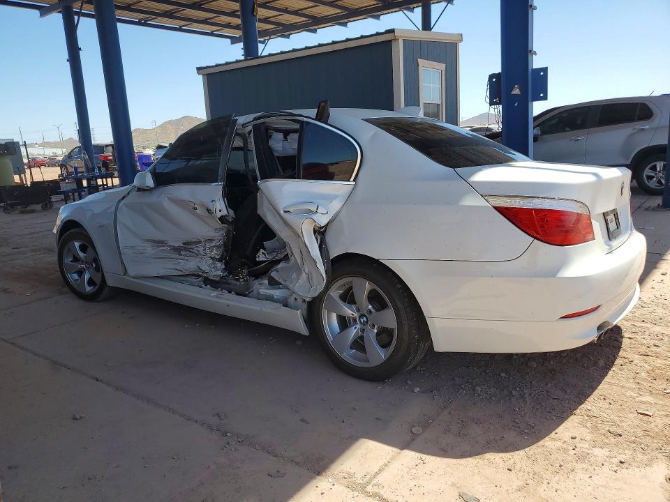 2008 BMW 5 series VIN WBANU53558CT19562 COPART salvage auction — SIDE, Az - Cert Of Title - Salvage, sold $300 on 2026-07-07 (photo 2)