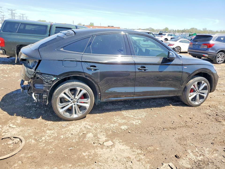2024 Audi VIN WA15AAFY1R2004057 COPART salvage auction — SIDE, Il - Salvage Certificate, sold $14,000 on 2026-07-14 (photo 3)