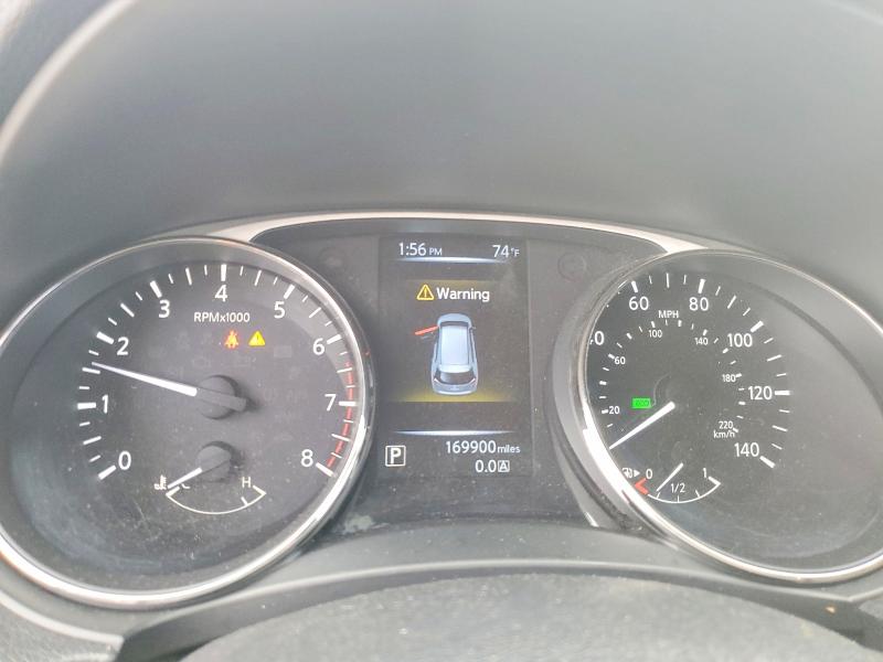 2016 Nissan Rogue VIN KNMAT2MT9GP679201 COPART salvage auction — FRONT END, Tx - Salvage Vehicle Title, sold $150 on 2026-07-24 (photo 9)