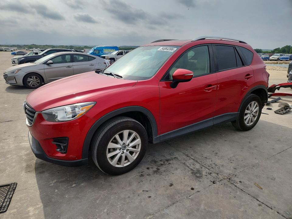 2016 Mazda Cx-5 VIN JM3KE2CY9G0917057 COPART salvage auction — REAR END, Tx - Certificate Of Title, sold $3,950 on 2026-07-09 (photo 1)