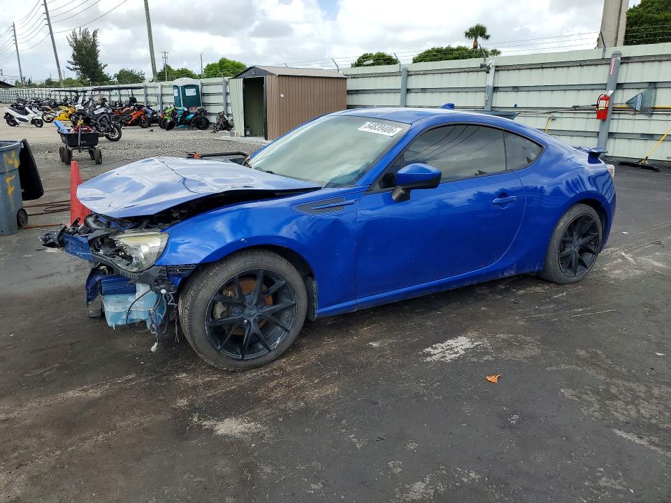 2015 Subaru Brz VIN JF1ZCAC13F8604313 COPART salvage auction — FRONT END, Tx - Salvage Vehicle Title (P), sold $2,050 on 2026-07-29 (photo 1)