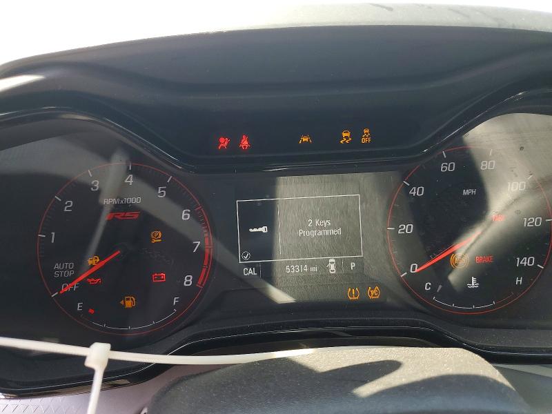 2024 Chevrolet Trax VIN KL77LGE2XRC190651 COPART salvage auction — FRONT END, Ca - Salvage Certificate, sold $1,800 on 2026-07-02 (photo 9)