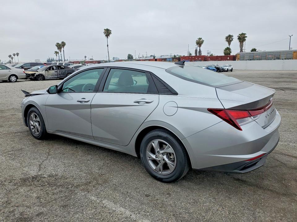 2021 Hyundai Elantra VIN 5NPLL4AG5MH014430 COPART salvage auction — FRONT END, Id - Salvage Certificate Of Title, sold $150 on 2026-07-24 (photo 2)
