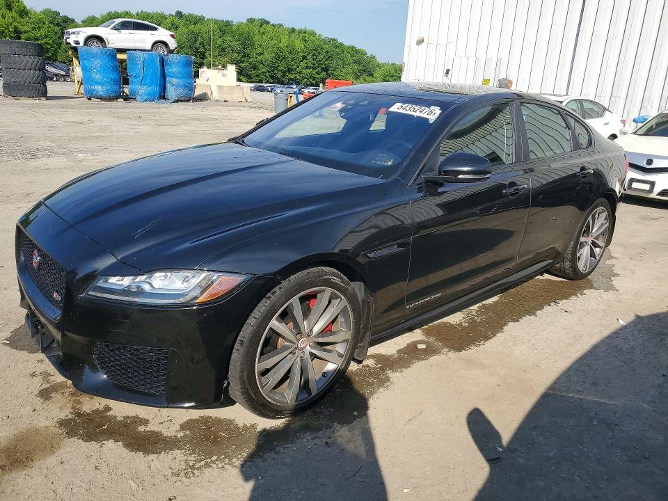 2016 Jaguar Xf VIN SAJBM4BV5GCY14166 COPART salvage auction — SIDE, Nj - Cert Of Title-Salvage, sold $1,450 on 2026-08-03 (photo 1)