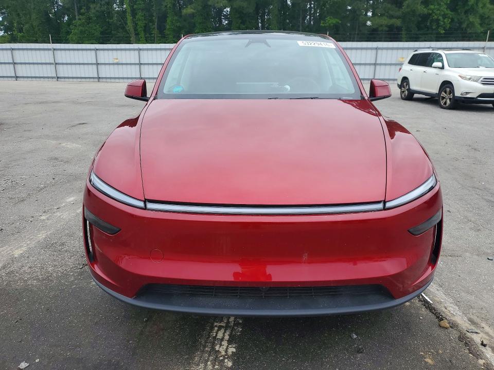 2026 Tesla Model y VIN 7SAYGDED5TA451660 COPART salvage auction — REAR END, Nc - Salvage Certificate Of Title, sold $20,300 on 2026-07-28 (photo 5)