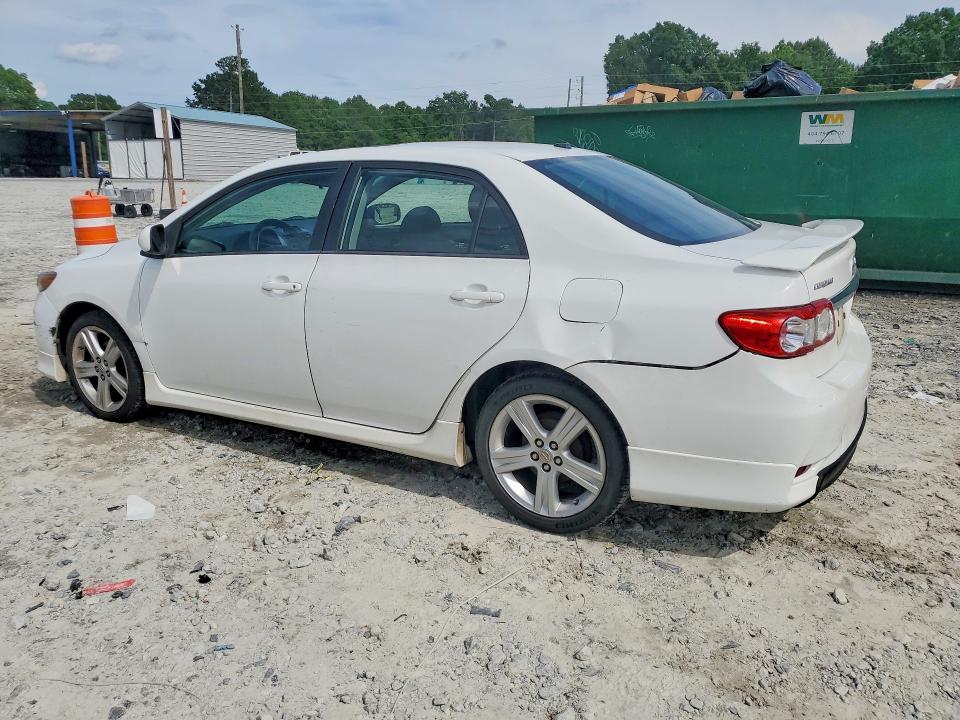 2013 Toyota Corolla VIN 5YFBU4EE1DP141230 COPART salvage auction — REAR END, GA - CERT OF TITLE-SALVAGE (P), sold $1,400 on 2026-07-29 (photo 2)