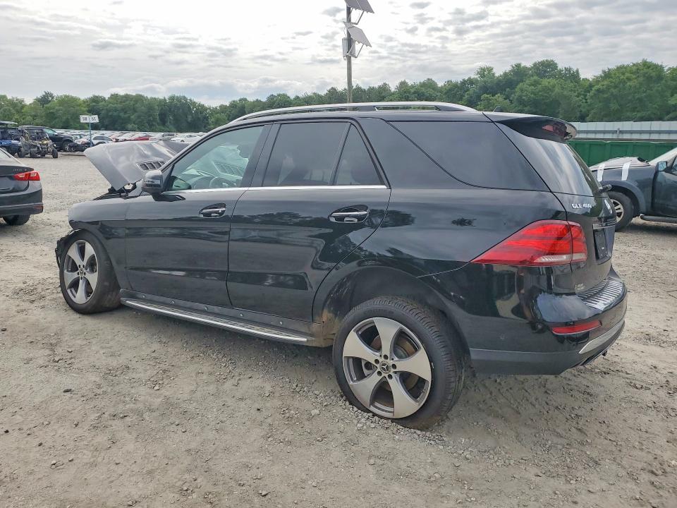 2019 Mercedes-Benz GLE-Class VIN 4JGDA5GB8KB209363 COPART salvage auction — Front End, SC - CERTIFICATE OF TITLE, sold $2,600 on 2026-07-03 (photo 2)