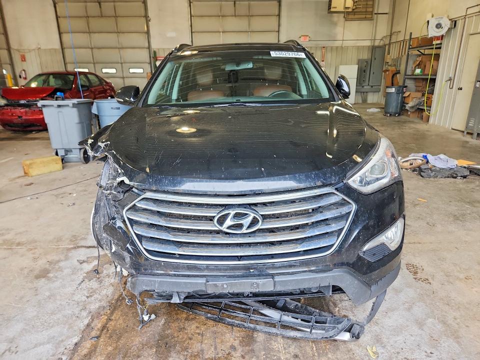 2013 Hyundai Santa fe VIN KM8SRDHF8DU011451 COPART salvage auction — FRONT END, Il - Salvage Certificate, sold $1,350 on 2026-07-28 (photo 5)