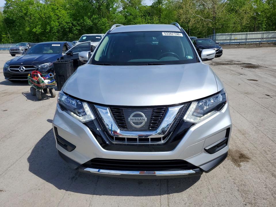 2017 Nissan Rogue VIN KNMAT2MVXHP595682 COPART salvage auction — HAIL, Pa - Certificate Of Salvage, sold $2,600 on 2026-07-16 (photo 5)