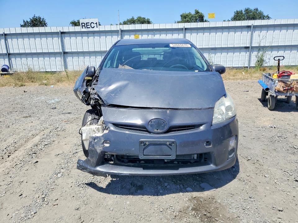 2010 Toyota Prius VIN JTDKN3DUXA0089005 COPART salvage auction — FRONT END, Ca - Salvage Certificate, sold $525 on 2026-07-07 (photo 5)