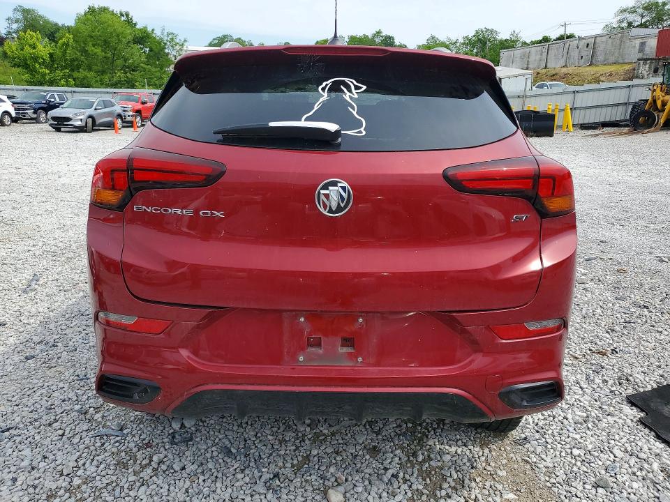 2020 Buick Encore VIN KL4MMDS23LB119403 COPART salvage auction — ROLLOVER, Ky - Cert Of Title-Salvage, sold $3,050 on 2026-07-17 (photo 6)