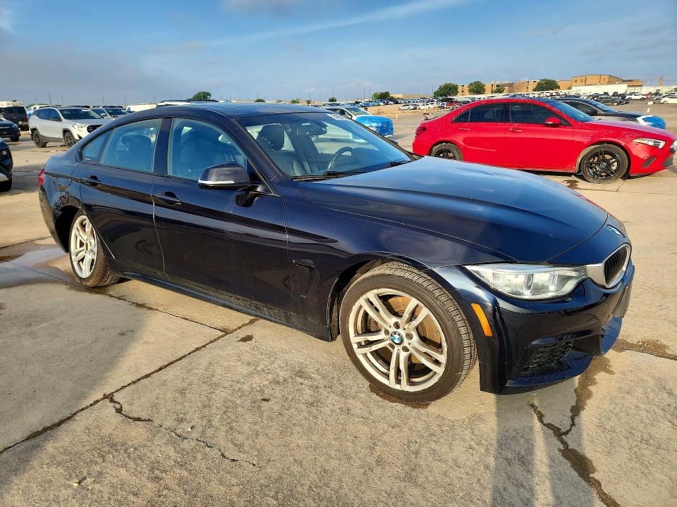 2015 BMW 4 series VIN WBA4A7C55FD413125 COPART salvage auction — REAR END, TX - CERTIFICATE OF TITLE, sold $1,850 on 2026-07-20 (photo 4)