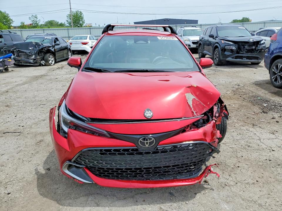 2025 Toyota Corolla VIN JTNC4MBE8S3233543 COPART salvage auction — FRONT END, IN - CERT OF TITLE-SALVAGE TITLE, sold $4,000 on 2026-07-27 (photo 5)
