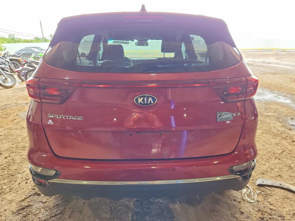 2020 Kia Sportage VIN KNDPN3AC4L7733691 COPART salvage auction — FRONT END, Tx - Salvage Vehicle Title, sold $3,700 on 2026-07-20 (photo 6)