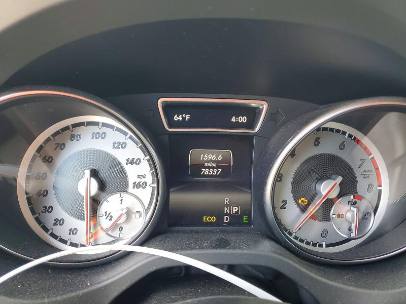 2014 Mercedes-benz Cla-klasse VIN WDDSJ4EB9EN090787 COPART salvage auction — FRONT END, MD - CERT OF SALVAGE > 75% DAMAGE, sold $2,500 on 2026-07-28 (photo 9)