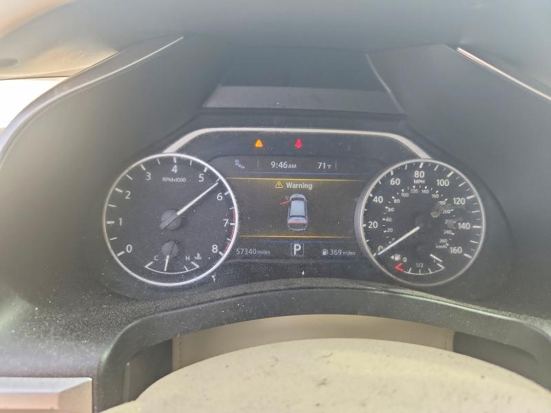 2018 Nissan Murano VIN 5N1AZ2MG0JN161638 COPART salvage auction — FRONT END, Al - Cert Of Title-Salvage Title, sold $1,600 on 2026-07-02 (photo 9)