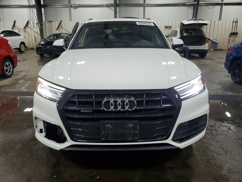 2020 Audi VIN WA1ANAFY1L2106761 COPART salvage auction — SIDE, Mn - Cert Of Title-Salvage, sold $375 on 2026-07-21 (photo 5)