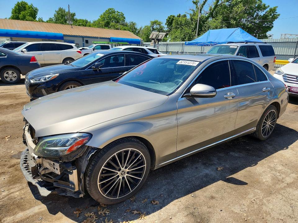 2020 Mercedes-benz VIN WDDWF8DB0LR526704 COPART salvage auction — FRONT END, Ks - Cert Of Title-Salvage, sold $175 on 2026-07-27 (photo 1)