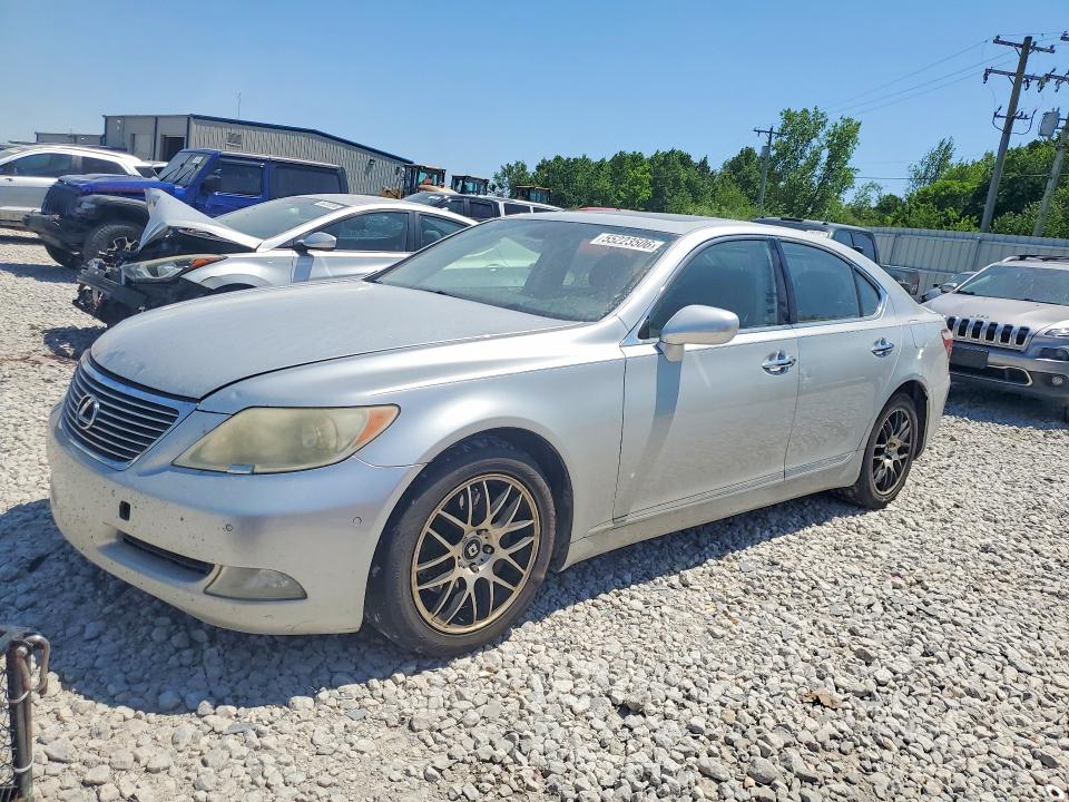2007 Lexus Ls 460 VIN JTHBL46F575040394 COPART salvage auction — FRONT END, Mi - Certificate Of Title, sold $550 on 2026-07-02 (photo 1)