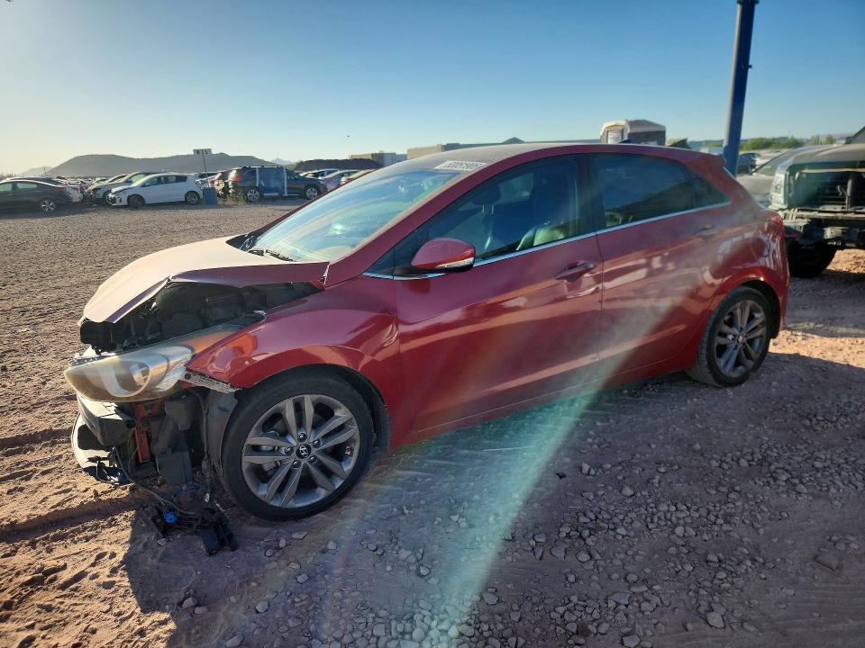 2016 Hyundai Elantra VIN KMHD35LH8GU282667 COPART salvage auction — FRONT END, Az - Cert Of Title - Salvage, sold $1,350 on 2026-07-23 (photo 1)