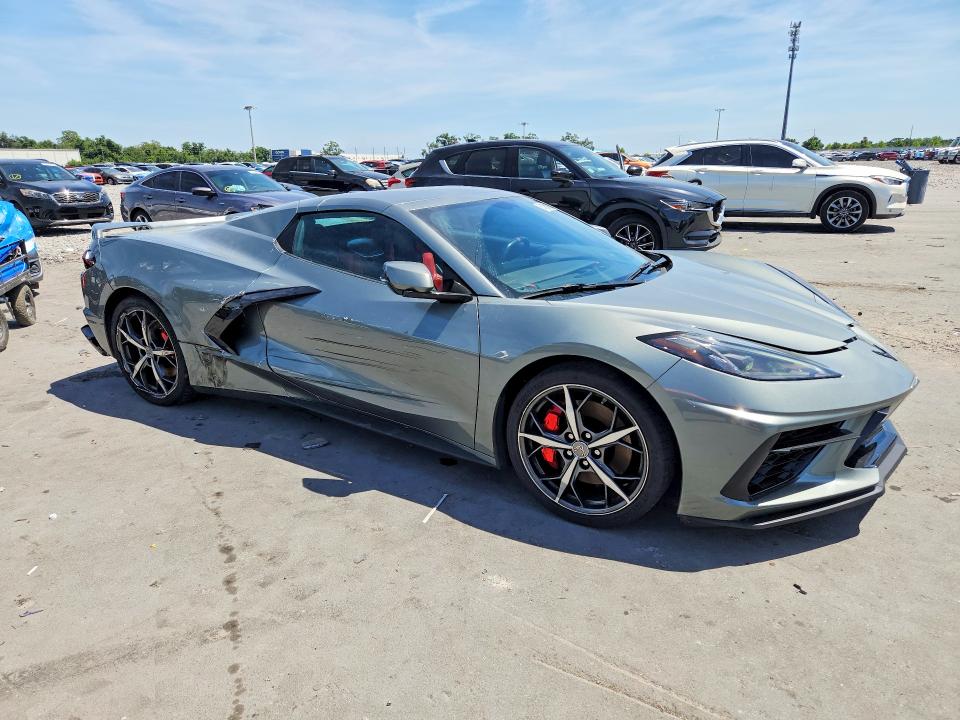 2022 Chevrolet Corvette stingray VIN 1G1YB3D44N5108359 COPART salvage auction — Rear End, FL - CERT OF TITLE SLVG REBUILDABLE, sold $42,000 on 2026-05-18 (photo 4)