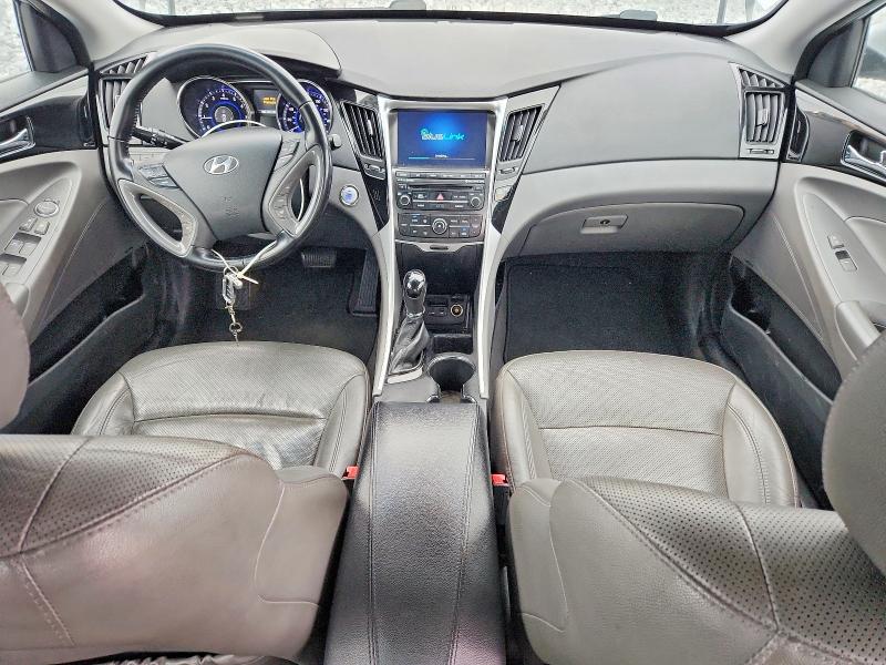 2014 Hyundai Sonata VIN 5NPEC4AC6EH843952 COPART salvage auction — FRONT END, Ga - Cert Of Title-Salvage, sold $475 on 2026-07-28 (photo 8)