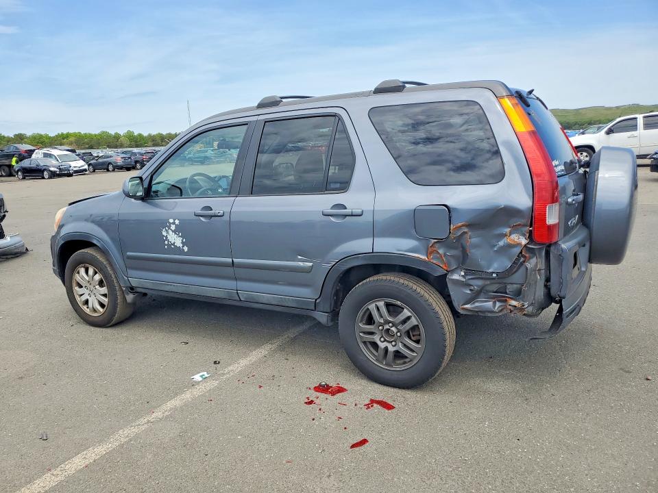 2006 Honda Cr-v VIN SHSRD78986U440137 COPART salvage auction — REAR END, Wv - Salvage Certificate, sold $1,100 on 2026-07-20 (photo 2)