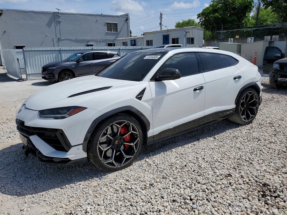 2024 Lamborghini Urus VIN ZPBUC3ZL3RLA34803 COPART salvage auction — FRONT END, Fl - Cert Of Title Slvg Rebuildable, sold $1,850 on 2026-07-31 (photo 1)