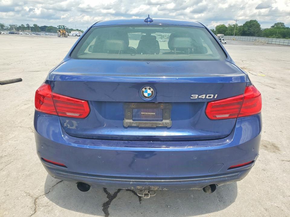 2016 BMW 3er VIN WBA8B3G59GNT63083 COPART salvage auction — FRONT END, Tn - Salvage Certificate, sold $5,500 on 2026-07-29 (photo 6)