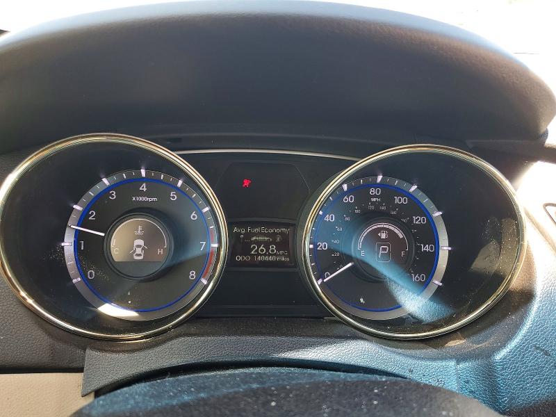 2013 Hyundai VIN 5NPEC4AB5DH660628 COPART salvage auction — SIDE, Al - Cert Of Title-Salvage Title, sold $725 on 2026-07-14 (photo 9)