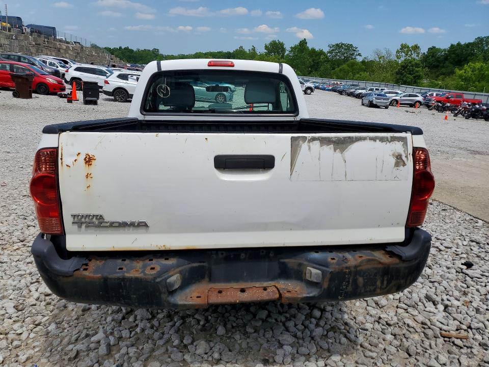 2007 Toyota Tacoma VIN 5TENX22N37Z327752 COPART salvage auction — MECHANICAL, Oh - Certificate Of Title, sold $1,100 on 2026-07-07 (photo 6)