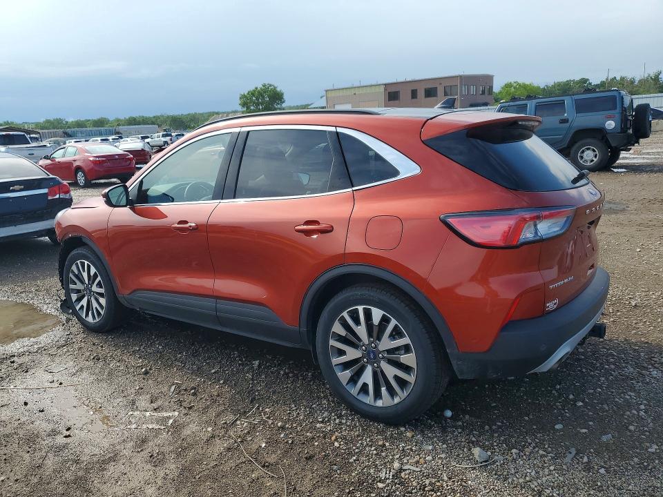 2020 Ford Escape VIN 1FMCU9J96LUA13881 COPART salvage auction — FRONT END, Mo - Salvage Certificate Of Title, sold $4,500 on 2026-07-09 (photo 2)