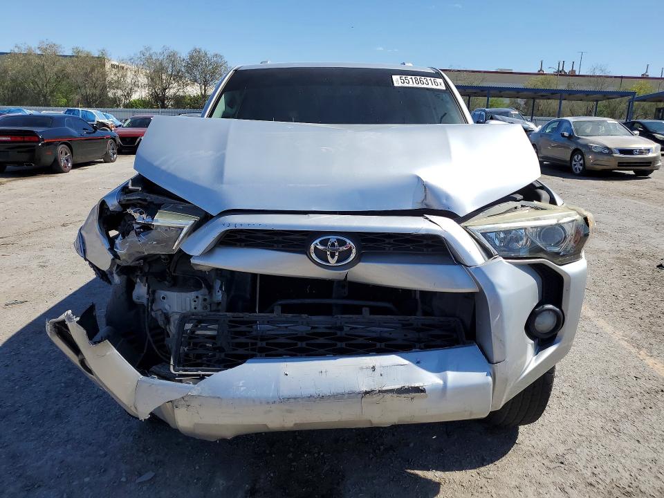 2014 Toyota VIN JTEBU5JR2E5168851 COPART salvage auction — FRONT END, Nv - Salvage Title, sold $8,000 on 2026-07-30 (photo 5)