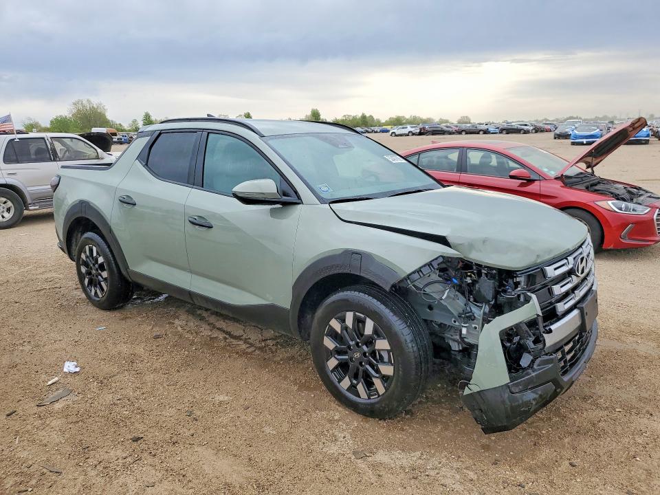 2026 Hyundai Santa cruz VIN 5NTJBDDE6TH162073 COPART salvage auction — FRONT END, Il - Salvage Certificate, sold $9,500 on 2026-07-09 (photo 4)