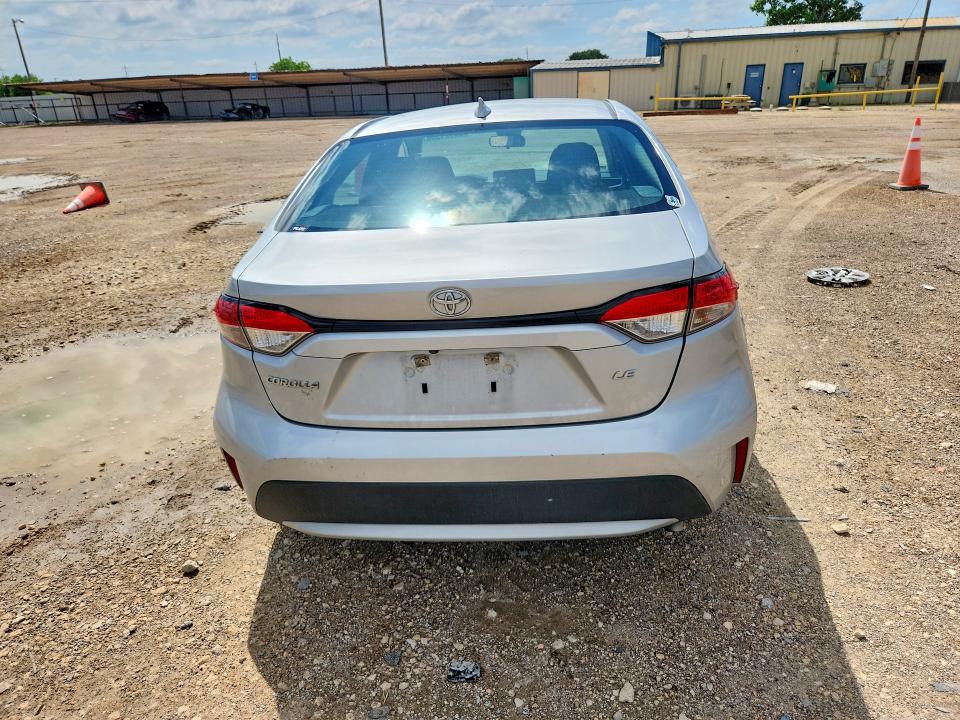 2021 Toyota Corolla VIN 5YFEPMAE6MP183970 COPART salvage auction — FRONT END, TX - SALVAGE VEHICLE TITLE (P), sold $3,600 on 2026-07-29 (photo 6)