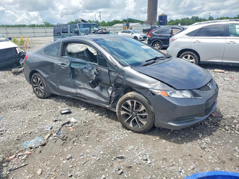 2013 Honda VIN 2HGFG3B89DH506245 COPART salvage auction — SIDE, Al - Cert Of Title-Salvage Title, sold $375 on 2026-07-09 (photo 4)
