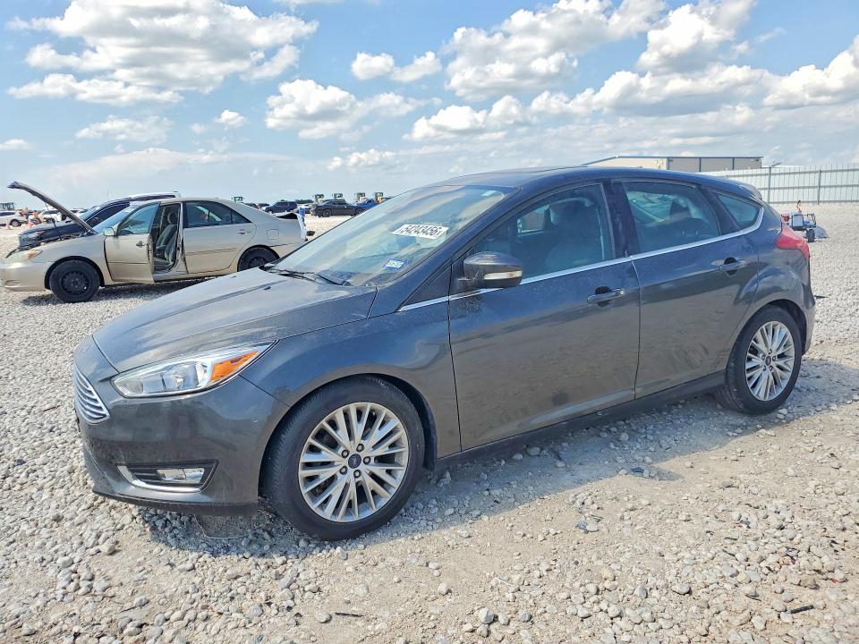 2018 Ford Focus VIN 1FADP3N23JL289650 COPART salvage auction — SIDE, Tx - Salvage Vehicle Title, sold $500 on 2026-07-09 (photo 1)