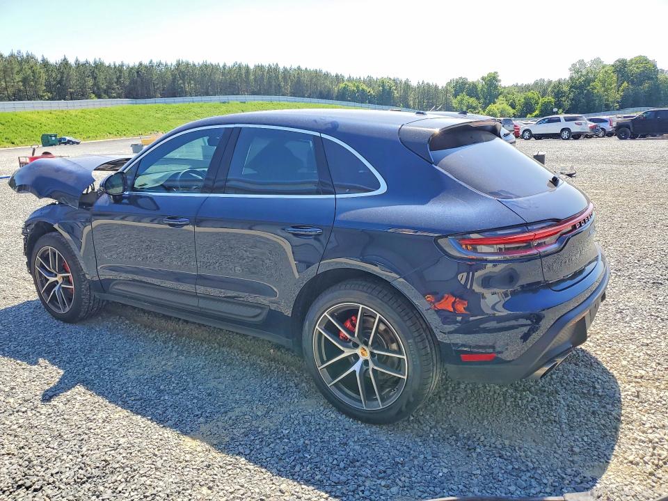 2022 Porsche Macan VIN WP1AG2A5XNLB22164 COPART salvage auction — FRONT END, Nc - Salvage Certificate Of Title, sold $18,200 on 2026-07-02 (photo 2)