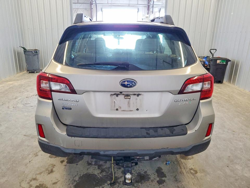 2017 Subaru Outback VIN 4S4BSAAC4H3387756 COPART salvage auction — MINOR DENT/SCRATCHES, Nc - Dealer Only Clean Title, sold $3,300 on 2026-07-09 (photo 6)