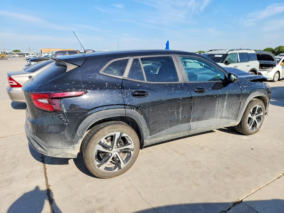 2024 Chevrolet VIN KL77LGE2XRC237077 COPART salvage auction — FRONT END, Tx - Salvage Vehicle Title, sold $1,600 on 2026-07-23 (photo 3)